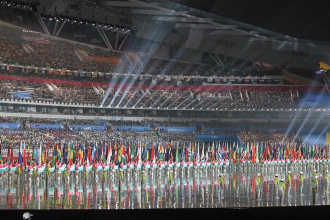 Nanjing 2014 - 16 Aug - Opening Ceremony - Nanjing 2014 Youth Olympic Sailing Competition © ISAF 